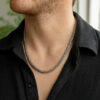 Sterling Silver Wheat Necklace
