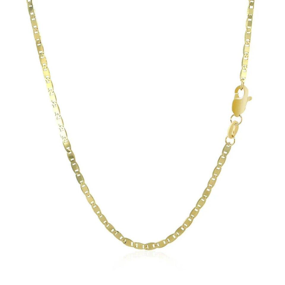 14K Yellow Gold Mariner Chain 1.70mm