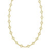 14K Yellow Gold Clover Necklace