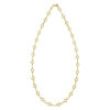 14K Yellow Gold Clover Necklace