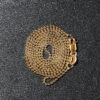 14K Yellow Gold Bead Chain 1.0mm