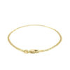 1.7mm mariner anklet in solid 10K yellow gold, view 3