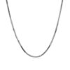 14K White Gold Milano Chain, 1.1 mm