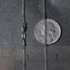 14K White Gold Milano Chain, 1.1 mm
