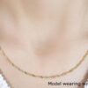 10K Yellow Gold Singapore Chain 1.80mm