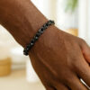 Sterling Silver, Plated Oval Bracelet