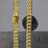 14K Yellow Gold Cuban Chain 7.20mm