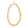 12mm mariner necklace in solid 14K yellow gold