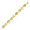 12mm mariner necklace in solid 14K yellow gold, view 3
