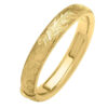 14K Yellow Gold Engraved Bangle 12.00mm