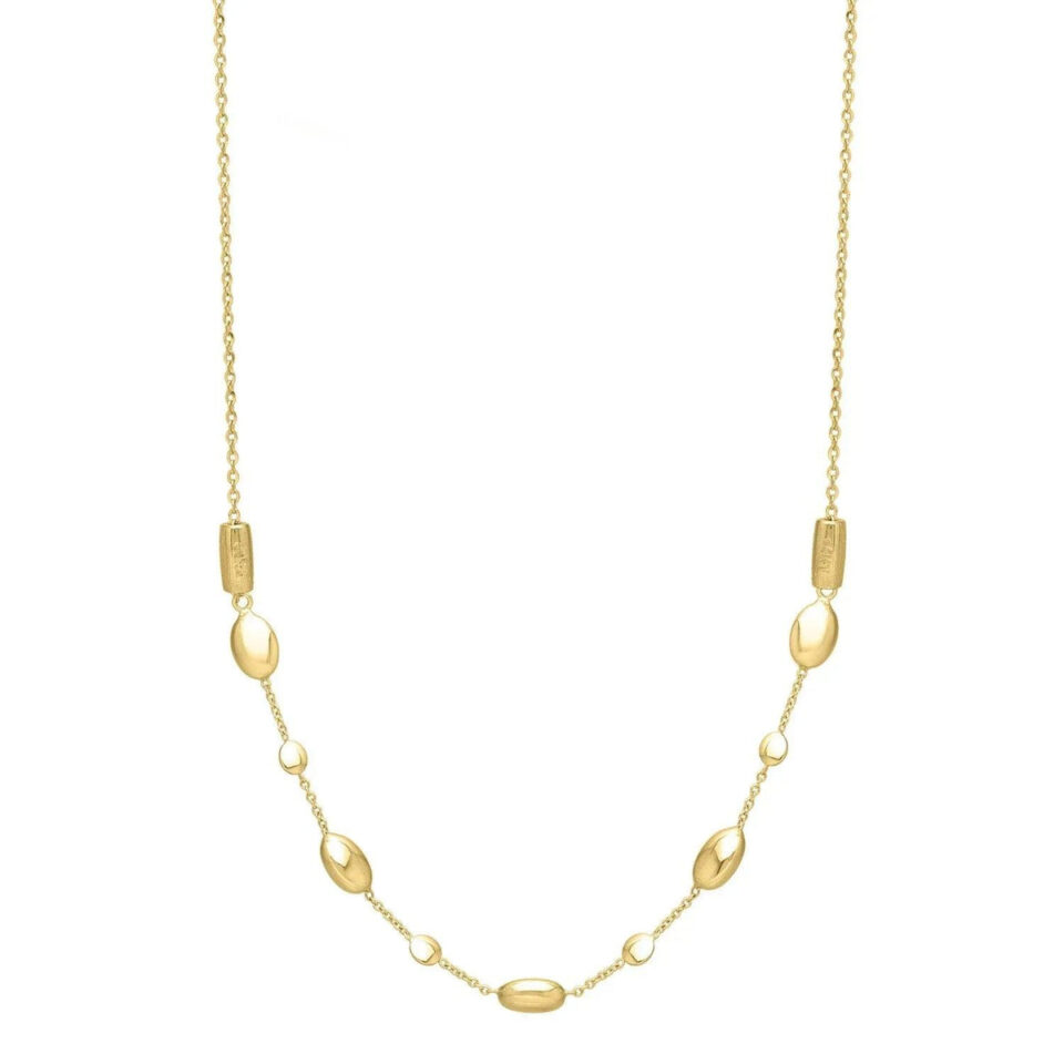 14K Yellow Gold Adjustable Necklace