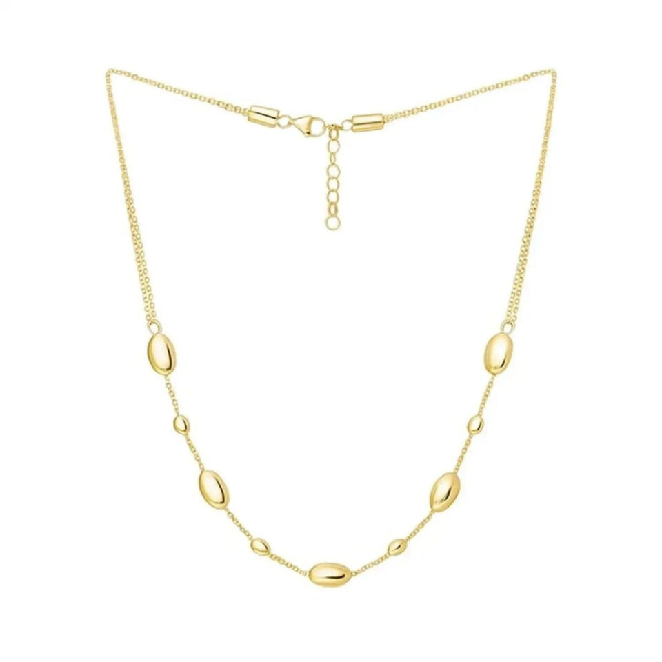 14K Yellow Gold Adjustable Necklace