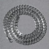 7.00mm cuban chain in 14K white gold, view 5