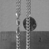 7.00mm cuban chain in 14K white gold, view 6