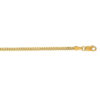 2.20mm chain in solid 14K yellow gold
