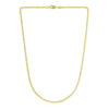 2.20mm chain in solid 14K yellow gold, view 3