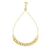 14K Yellow Gold Adjustable Bracelet 5.00mm