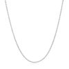 14K White Gold Bead Chain 1.0mm
