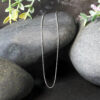 14K White Gold Bead Chain 1.0mm