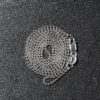 14K White Gold Bead Chain 1.0mm