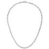 14K White Gold Paperclip Chain 4.2mm