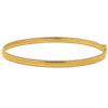 14K Yellow Gold Bangle 4.10mm