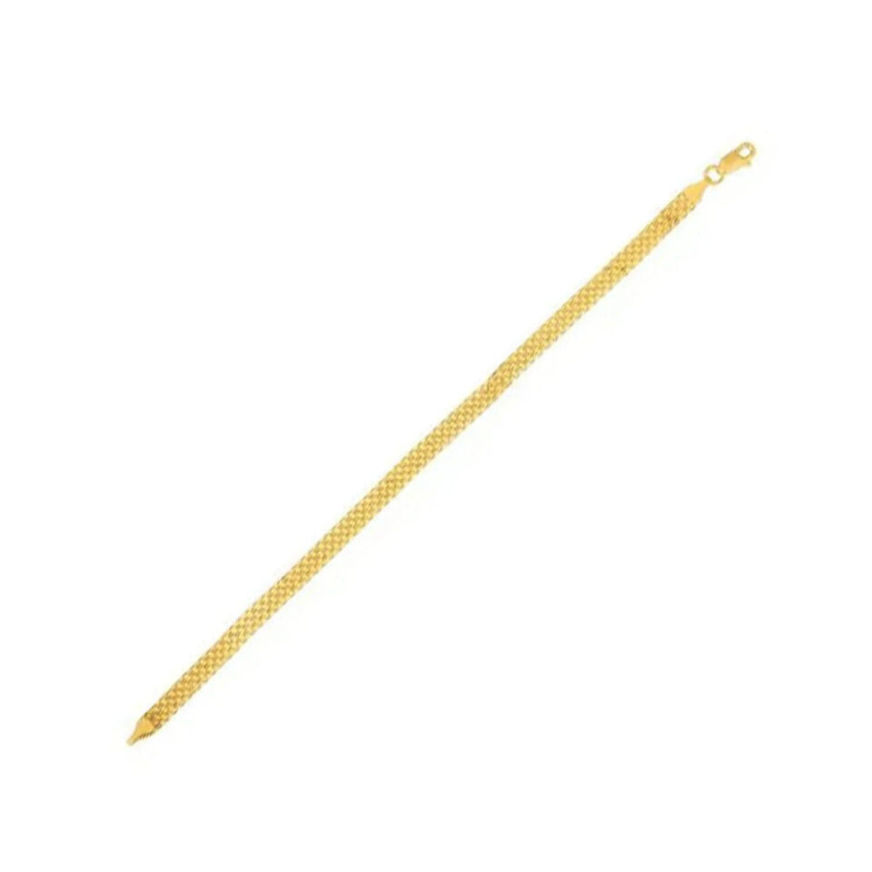 14K Yellow Gold Bracelet 4.70mm