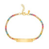 Sterling Silver, Gold Plated Bracelet 2.70mm