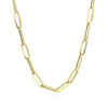 14K Yellow Gold Paperclip Chain 4.20mm