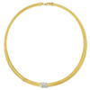 14K Yellow Gold Lab-Grown Diamond Necklace