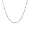 14K White Gold Rolo Chain 1.90mm