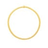 Sterling silver, gold plated necklace, view 2