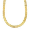 9.60mm necklace in solid 14K yellow gold, view 3