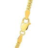 2.60mm cuban chain in solid 14K yellow gold, view 6