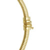 Necklace in solid 14K yellow gold, view 3