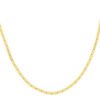 14K Yellow Gold Necklace Geometric
