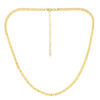 14K Yellow Gold Necklace Geometric