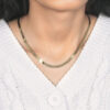 10K Yellow Gold Herringbone Chain 3.80mm