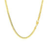 14K Yellow Gold Gourmette Chain, 3.6 mm