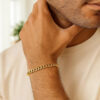 10K Yellow Gold Cuban Bracelet 5.50mm