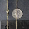 18K Yellow Gold Cable Round Chain 1.50mm