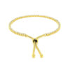 Sterling silver tennis adjustable bracelet 5.10mm, view 3