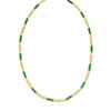 14K Yellow Gold Malachite Necklace
