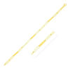 3.60mm paperclip bracelet in solid 14K yellow gold