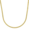 14K Yellow Gold Light Gourmette Chain, 4.1 mm