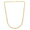 14K Yellow Gold Light Gourmette Chain, 4.1 mm
