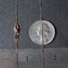 14K Rose Gold Box Chain, 0.45 mm