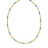 14K Yellow Gold Turquoise Necklace
