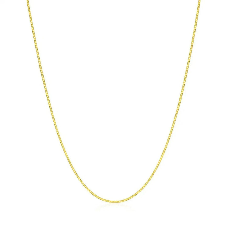 14K Yellow Gold Chain 0.45mm