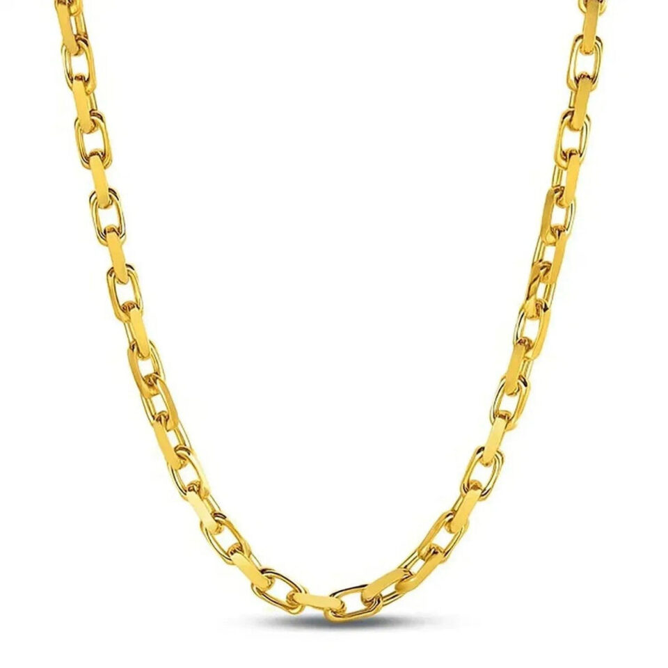 14K Yellow Gold Cable Chain 6.1mm